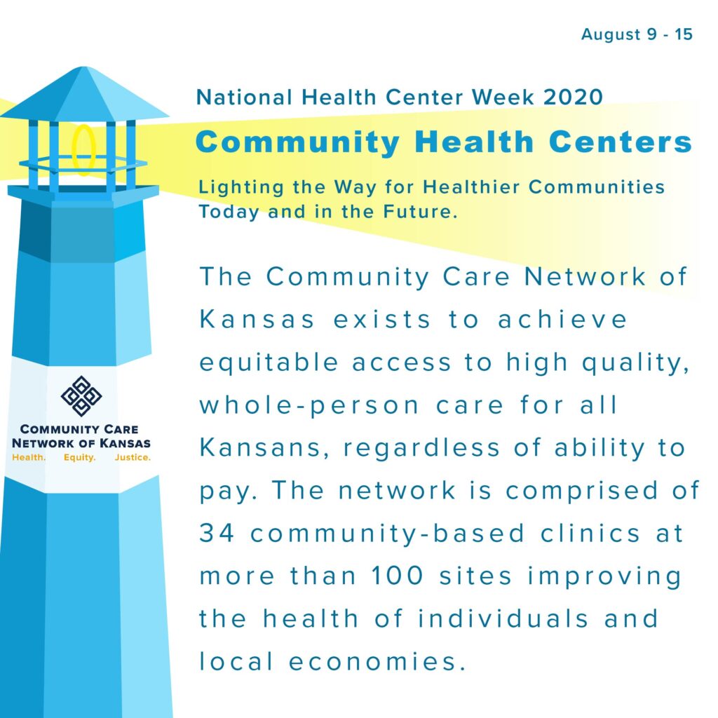 Community Care Network of Kansas National Health Center Week 2020 Message.